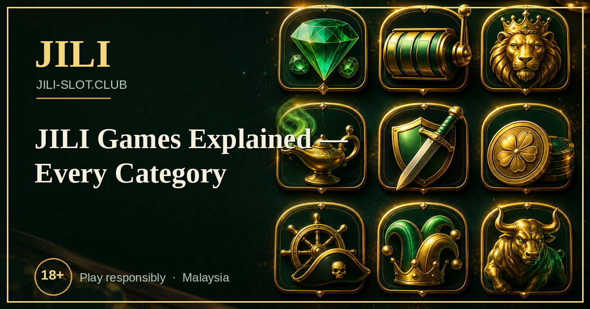 JILI Games Explained — Every Category
